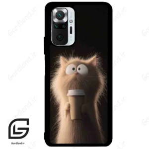 قاب گوشی شیائومی ردمی نوت 10 پرو (Redmi Note 10 Pro 4g ) طرح گربه کد 2567