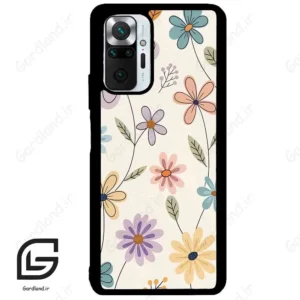 قاب گوشی شیائومی ردمی نوت 10 پرو (Redmi Note 10 Pro 4g ) طرح گل کد 2587