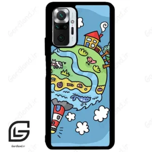 قاب گوشی شیائومی ردمی نوت 10 پرو (Redmi Note 10 Pro 4g ) طرح کودکانه کد 2599