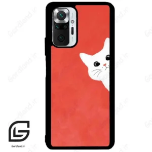 قاب گوشی شیائومی ردمی نوت 10 پرو (Redmi Note 10 Pro 4g ) طرح گربه کد 2609