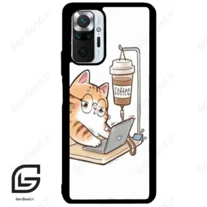 قاب گوشی شیائومی ردمی نوت 10 پرو (Redmi Note 10 Pro 4g ) طرح گربه کد 2617
