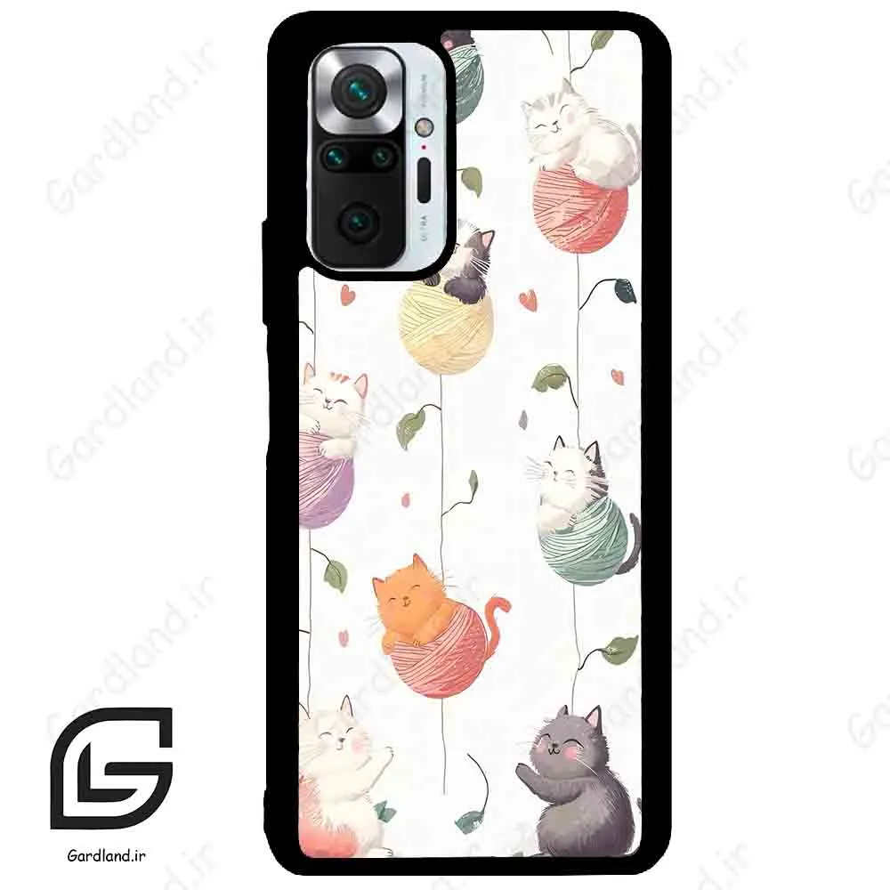 قاب گوشی شیائومی ردمی نوت 10 پرو (Redmi Note 10 Pro 4g ) طرح گربه کد 2633