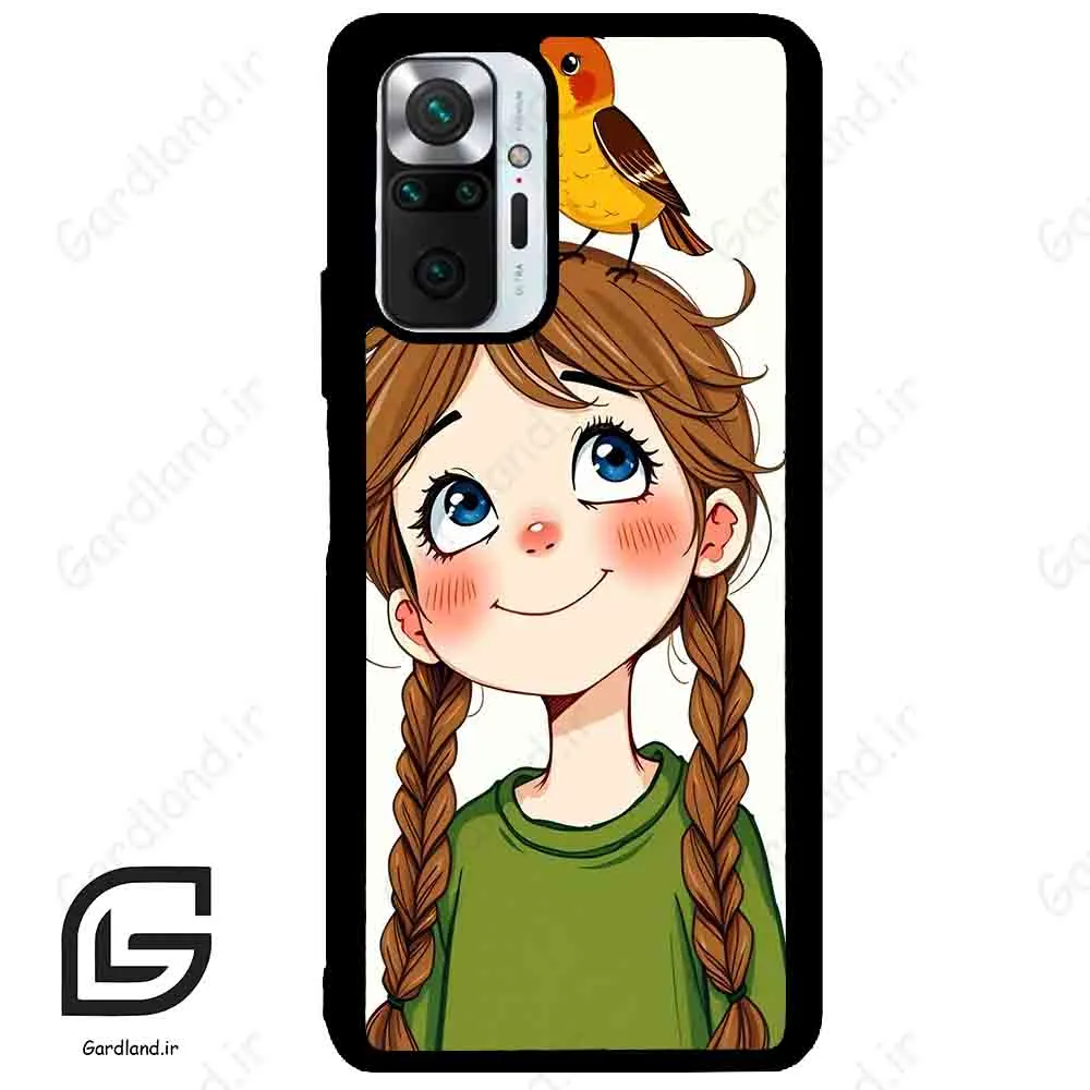 قاب گوشی شیائومی ردمی نوت 10 پرو (Redmi Note 10 Pro 4g ) طرح دختر کد 2640