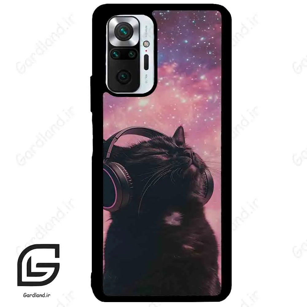 قاب گوشی شیائومی ردمی نوت 10 پرو (Redmi Note 10 Pro 4g ) طرح گربه کد 2641