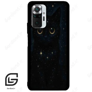 قاب گوشی شیائومی ردمی نوت 10 پرو (Redmi Note 10 Pro 4g ) طرح گربه کد 2655