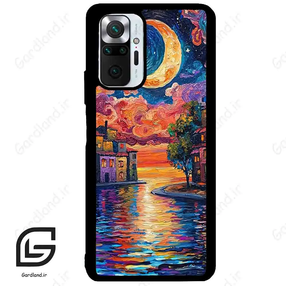 قاب گوشی شیائومی ردمی نوت 10 پرو (Redmi Note 10 Pro 4g ) طرح ماه کد 2699