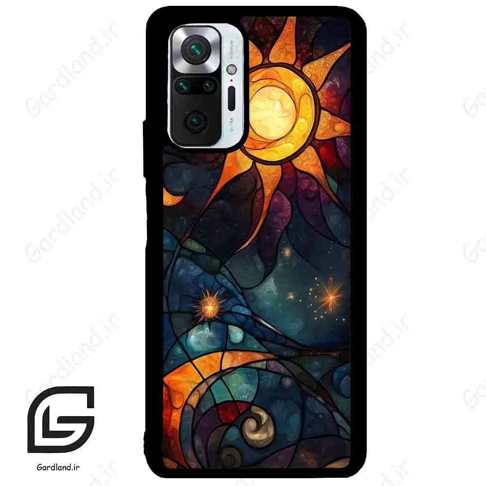 قاب گوشی شیائومی ردمی نوت 10 پرو (Redmi Note 10 Pro 4g ) طرح خورشید کد 2707