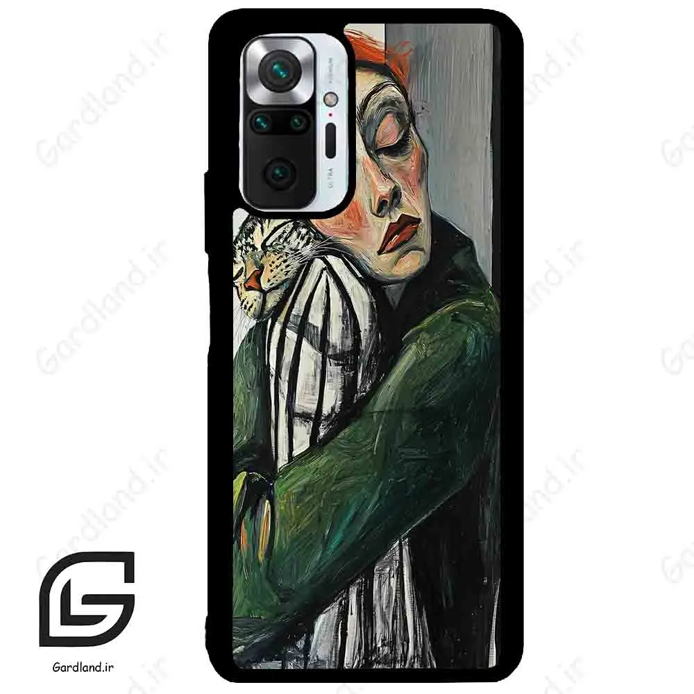 قاب گوشی شیائومی ردمی نوت 10 پرو (Redmi Note 10 Pro 4g ) طرح گربه کد 2709
