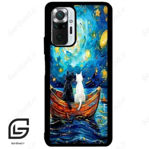 قاب گوشی شیائومی ردمی نوت 10 پرو (Redmi Note 10 Pro 4g ) طرح گربه کد 2727