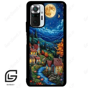 قاب گوشی شیائومی ردمی نوت 10 پرو (Redmi Note 10 Pro 4g ) طرح دهکده کد 2732