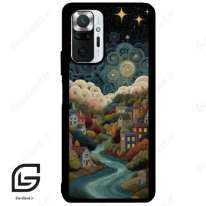 قاب گوشی شیائومی ردمی نوت 10 پرو (Redmi Note 10 Pro 4g ) طرح دهکده کد 2736