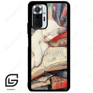 قاب گوشی شیائومی ردمی نوت 10 پرو (Redmi Note 10 Pro 4g ) طرح گربه کد 2758