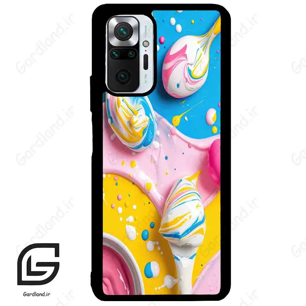 قاب گوشی شیائومی ردمی نوت 10 پرو (Redmi Note 10 Pro 4g ) طرح رنگارنگ کد 2793