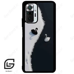 قاب گوشی شیائومی ردمی نوت 10 پرو (Redmi Note 10 Pro 4g ) طرح قو کد 2804