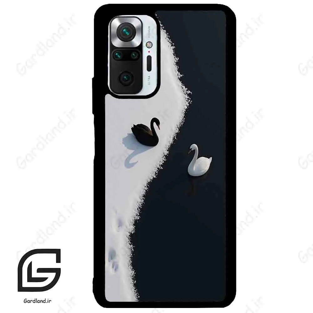 قاب گوشی شیائومی ردمی نوت 10 پرو (Redmi Note 10 Pro 4g ) طرح قو کد 2804
