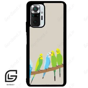 قاب گوشی شیائومی ردمی نوت 10 پرو (Redmi Note 10 Pro 4g ) طرح پرنده کد 2818
