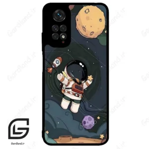 قاب گوشی شیائومی ردمی نوت 11 (Redmi Note 11 4g ) طرح فضانورد کد 2001
