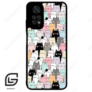 قاب گوشی شیائومی ردمی نوت 11 (Redmi Note 11 4g ) طرح گربه کد 2019