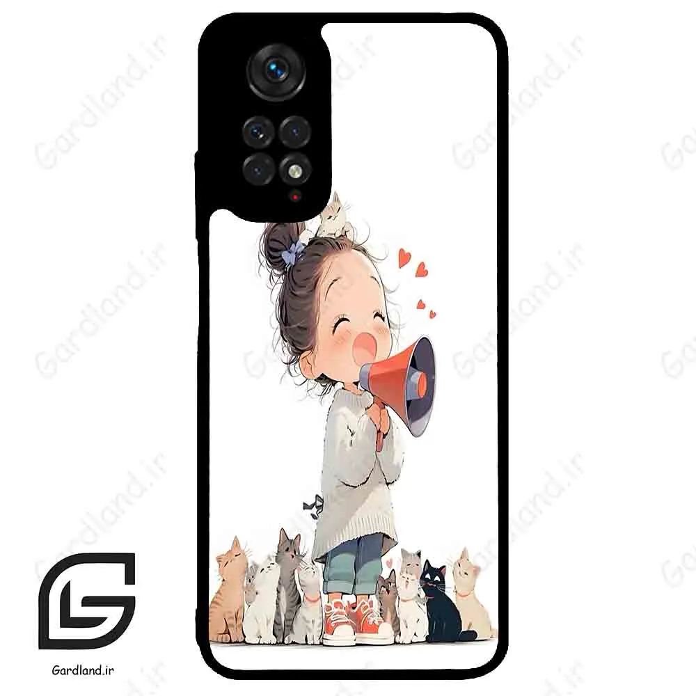قاب گوشی شیائومی ردمی نوت 11 (Redmi Note 11 4g ) طرح دخترانه کد 2027
