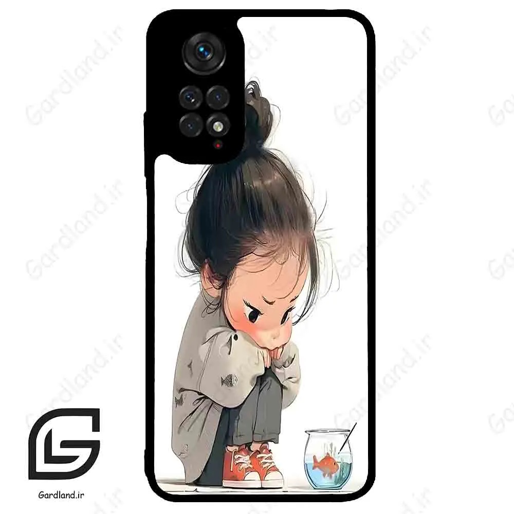 قاب گوشی شیائومی ردمی نوت 11 (Redmi Note 11 4g ) طرح دخترانه کد 2028