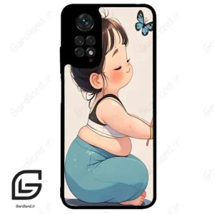 قاب گوشی شیائومی ردمی نوت 11 (Redmi Note 11 4g ) طرح دخترانه کد 2032