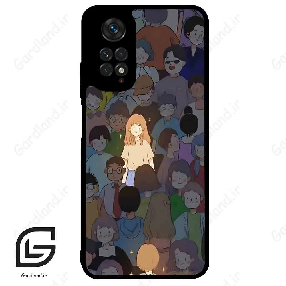 قاب گوشی شیائومی ردمی نوت 11 (Redmi Note 11 4g ) طرح فانتزی کد 2043