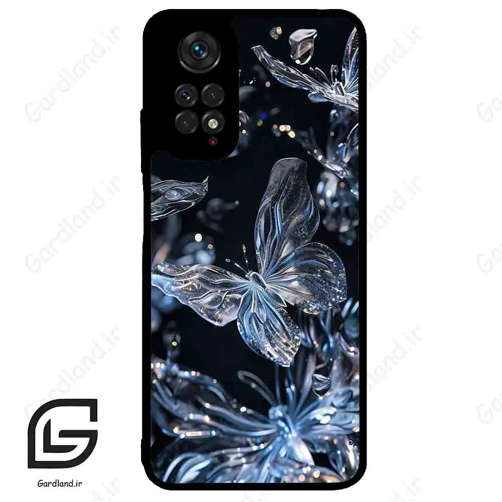 قاب گوشی شیائومی ردمی نوت 11 (Redmi Note 11 4g ) طرح پروانه کد 2049