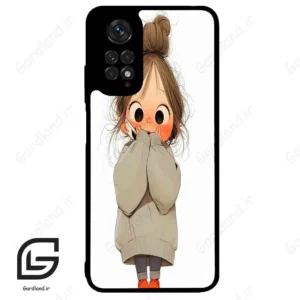 قاب گوشی شیائومی ردمی نوت 11 (Redmi Note 11 4g ) طرح دخترانه کد 2054