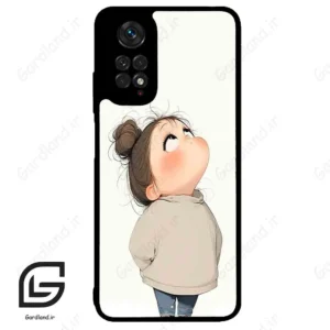 قاب گوشی شیائومی ردمی نوت 11 (Redmi Note 11 4g ) طرح دختر کد 2057