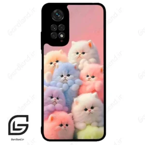 قاب گوشی شیائومی ردمی نوت 11 (Redmi Note 11 4g ) طرح گربه کد 2073
