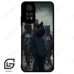 قاب گوشی شیائومی ردمی نوت 11 (Redmi Note 11 4g ) طرح گربه کد 2091