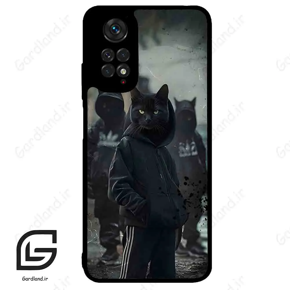 قاب گوشی شیائومی ردمی نوت 11 (Redmi Note 11 4g ) طرح گربه کد 2091