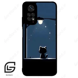 قاب گوشی شیائومی ردمی نوت 11 (Redmi Note 11 4g ) طرح گربه کد 2098