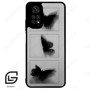قاب گوشی شیائومی ردمی نوت 11 (Redmi Note 11 4g ) طرح پروانه کد 2103