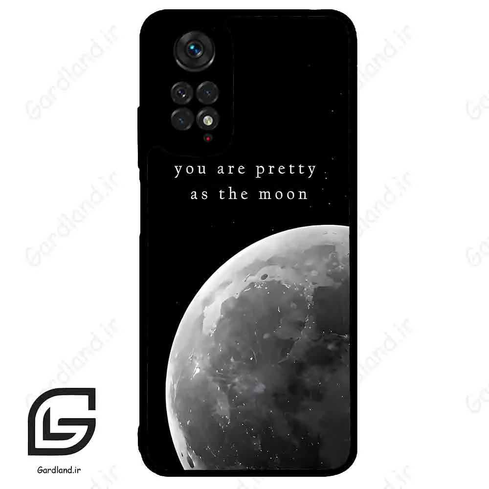 قاب گوشی شیائومی ردمی نوت 11 (Redmi Note 11 4g ) طرح ماه کد 2140