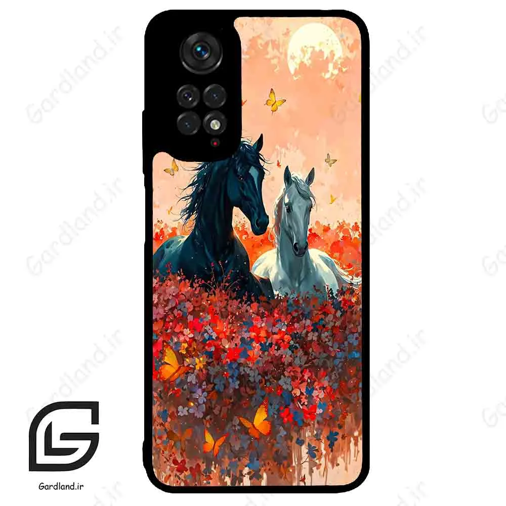 قاب گوشی شیائومی ردمی نوت 11 (Redmi Note 11 4g ) طرح اسب کد 2166