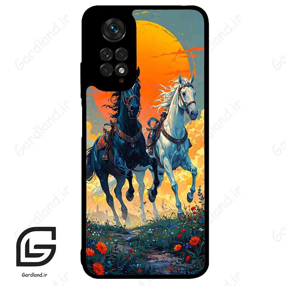 قاب گوشی شیائومی ردمی نوت 11 (Redmi Note 11 4g ) طرح اسب کد 2170