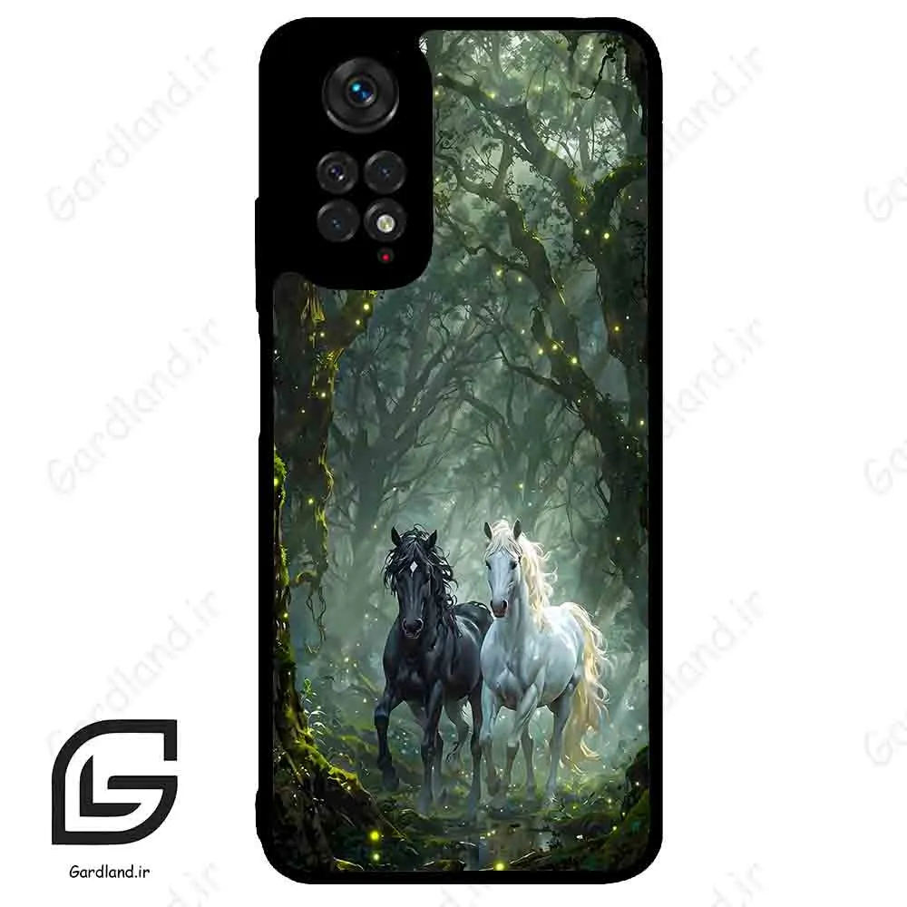قاب گوشی شیائومی ردمی نوت 11 (Redmi Note 11 4g ) طرح اسب کد 2184