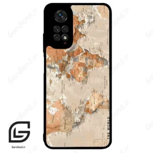 قاب گوشی شیائومی ردمی نوت 11 (Redmi Note 11 4g ) طرح نقشه کد 2187