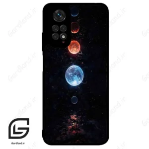 قاب گوشی شیائومی ردمی نوت 11 (Redmi Note 11 4g ) طرح ماه کد 2198