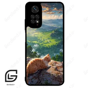قاب گوشی شیائومی ردمی نوت 11 (Redmi Note 11 4g ) طرح گربه کد 2203