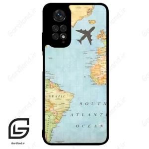قاب گوشی شیائومی ردمی نوت 11 (Redmi Note 11 4g ) طرح نقشه کد 2243