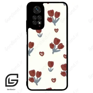 قاب گوشی شیائومی ردمی نوت 11 (Redmi Note 11 4g ) طرح گل کد 2252