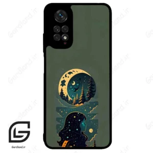 قاب گوشی شیائومی ردمی نوت 11 (Redmi Note 11 4g ) طرح ماه کد 2267