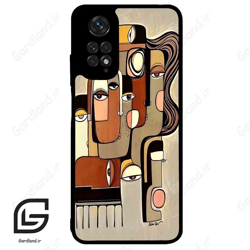 قاب گوشی شیائومی ردمی نوت 11 (Redmi Note 11 4g ) طرح خانومی کد 2334