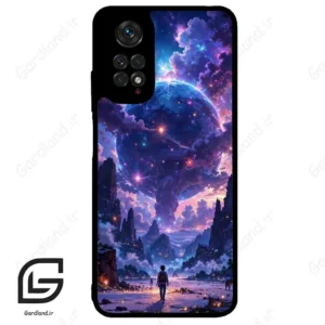 قاب گوشی شیائومی ردمی نوت 11 (Redmi Note 11 4g ) طرح ماه کد 2343