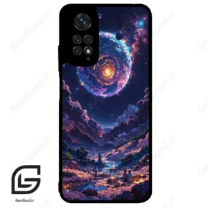 قاب گوشی شیائومی ردمی نوت 11 (Redmi Note 11 4g ) طرح ماه کد 2344