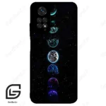 قاب گوشی شیائومی ردمی نوت 11 (Redmi Note 11 4g ) طرح ماه کد 2364