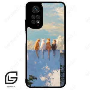 قاب گوشی شیائومی ردمی نوت 11 (Redmi Note 11 4g ) طرح گربه کد 2367