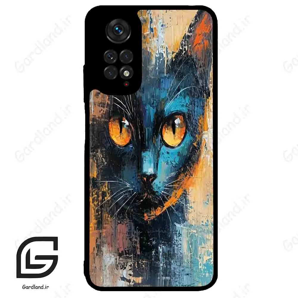 قاب گوشی شیائومی ردمی نوت 11 (Redmi Note 11 4g ) طرح گربه کد 2397